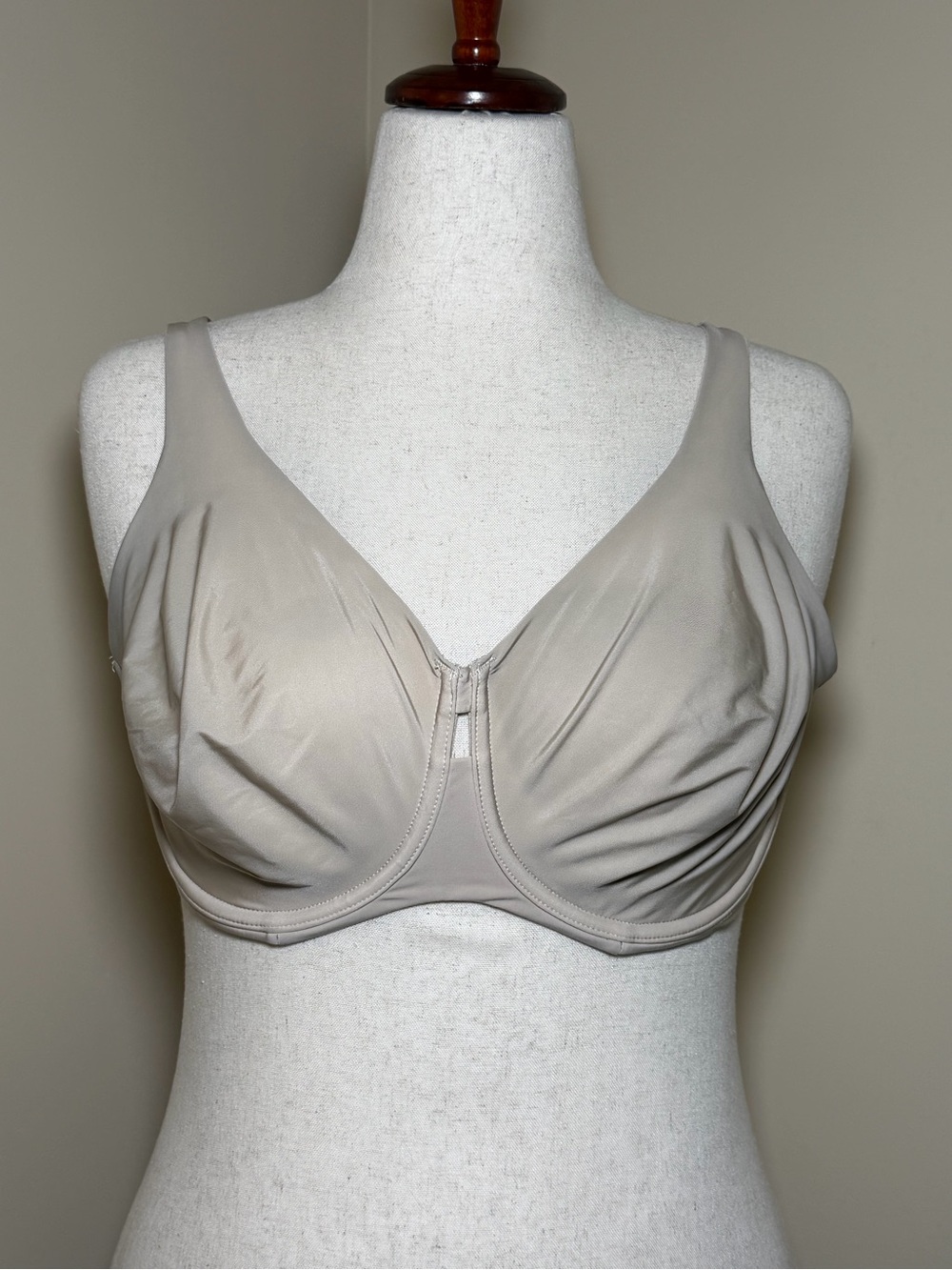 Wacoal First Instinct 855280 Underwire Bra 36G Nude Full Figure Support